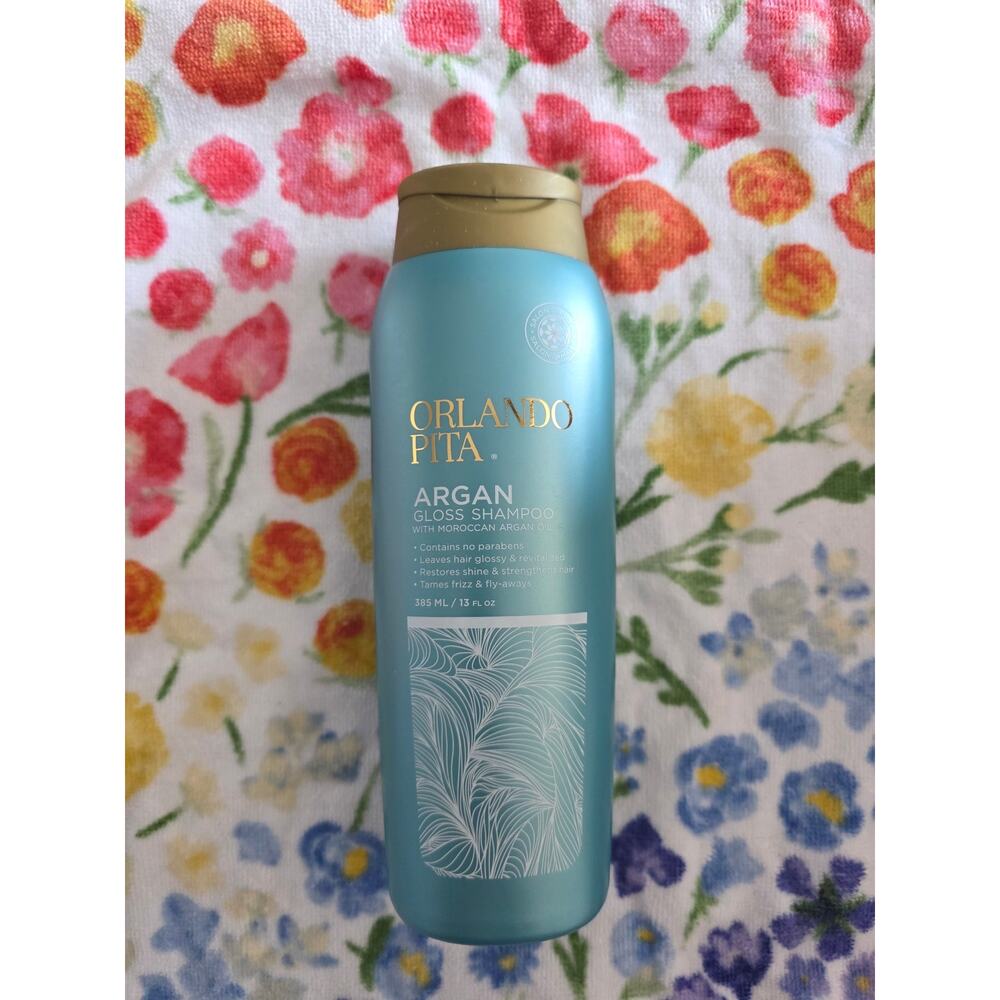 NEW 13 OZ. The Orlando Pita Argan Oil Glossing Shampoo